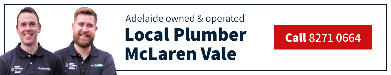 Local McLaren Vale Plumber